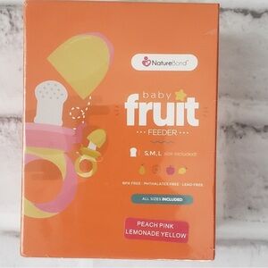 Naturebond Baby Fruit Feeder NWT